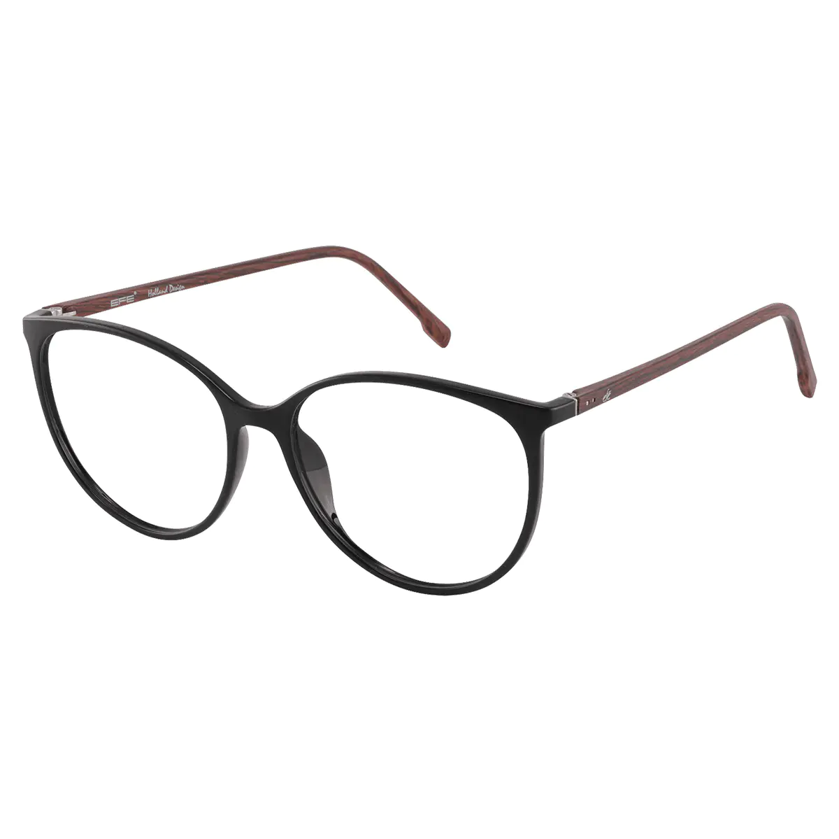 Round Black Reading Glasses