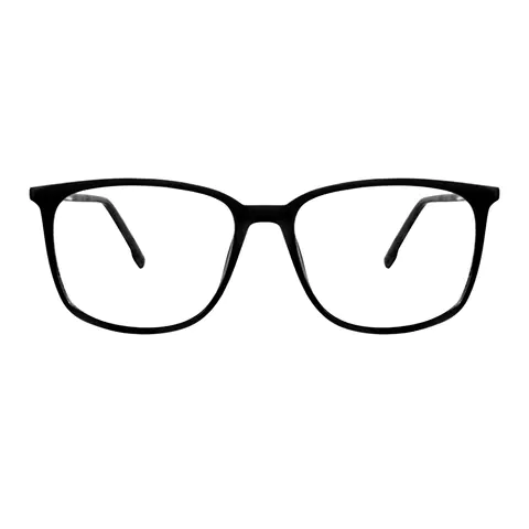 Square Black Eyeglasses