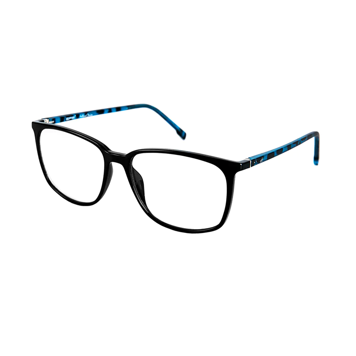 Square Tortoiseshell/Blue Eyeglasses