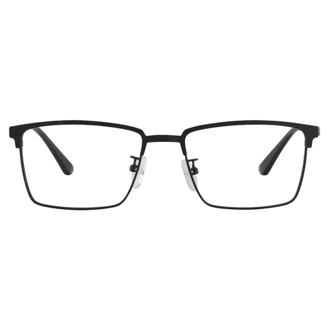 Browline Matte Black Eyeglasses