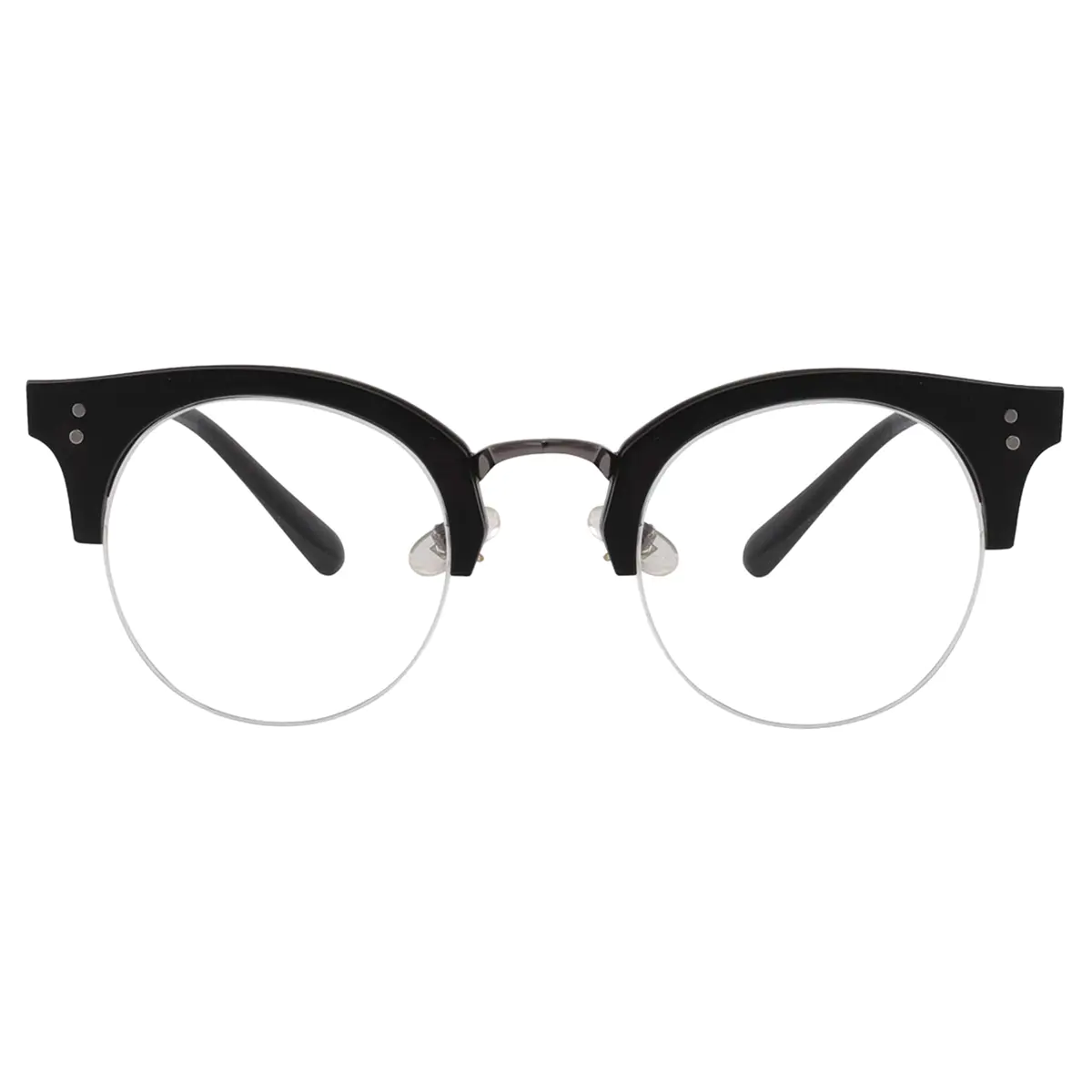 Browline Black Eyeglasses