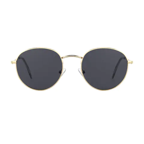 Round Gold Sunglasses