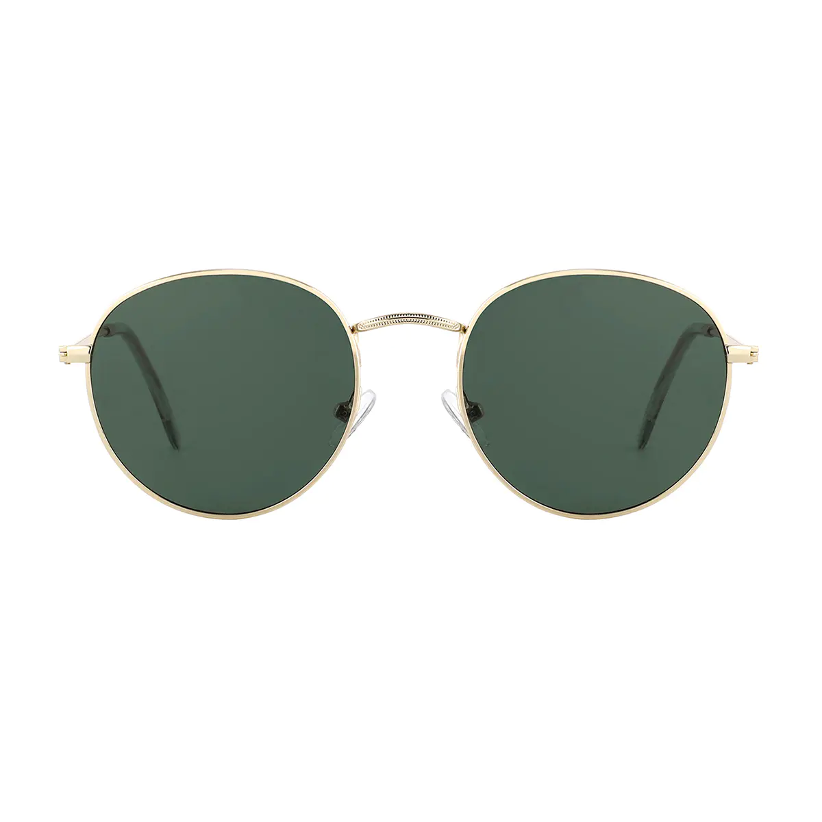 Round Gold Sunglasses