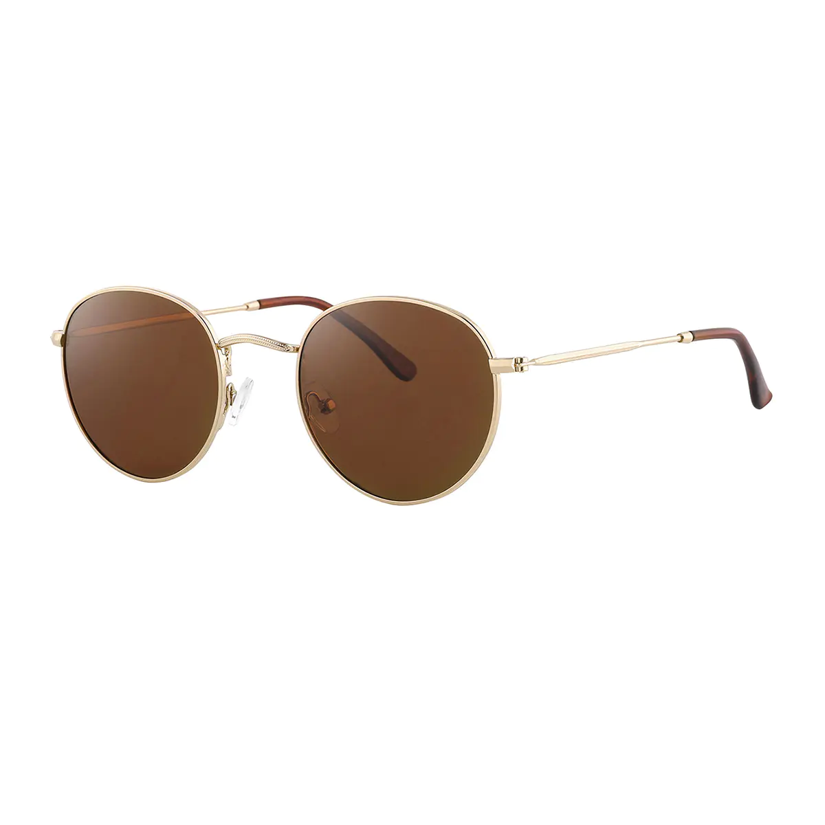 Round Gold Sunglasses