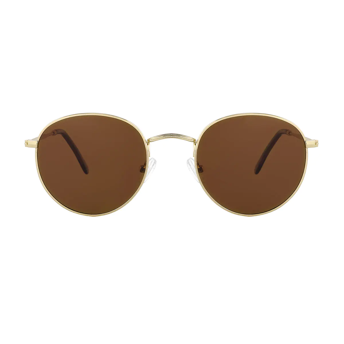 Round Gold Sunglasses