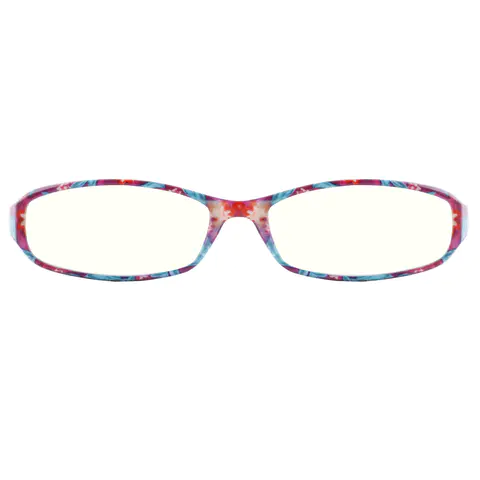 Rectangle Green Reading Glasses