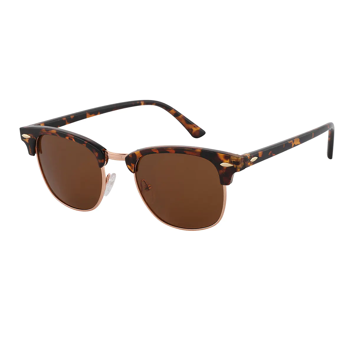 Browline Rose Gold Sunglasses