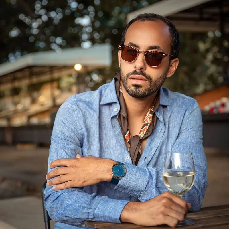 Browline Rose Gold Sunglasses