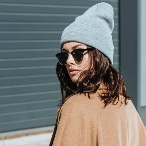 Browline Black Gold Sunglasses