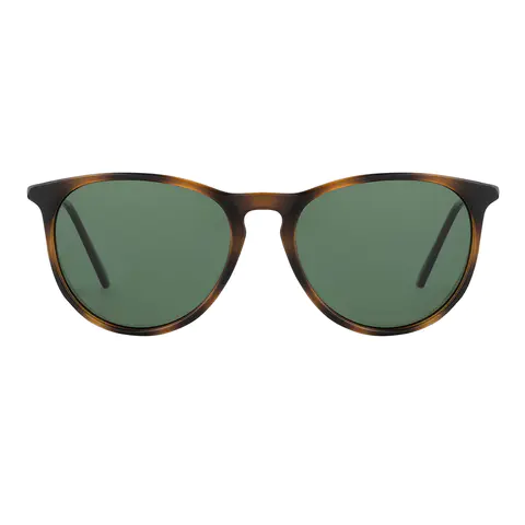 Square Dark Tortoiseshell Sunglasses