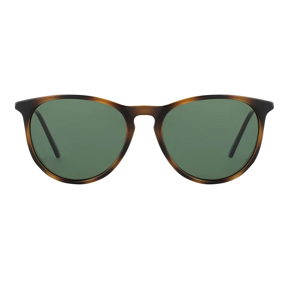 Square Dark Tortoiseshell Sunglasses