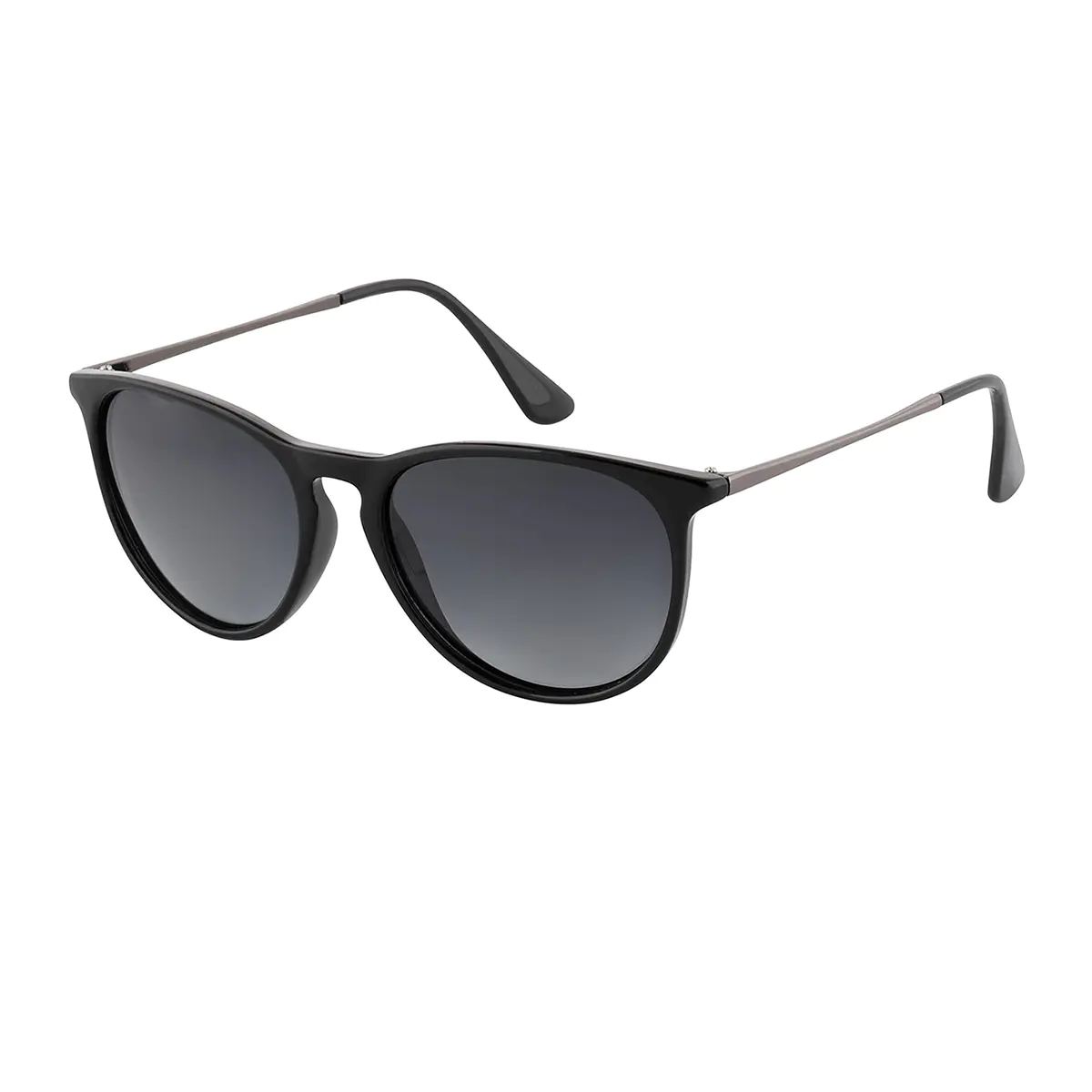 Square Black Sunglasses
