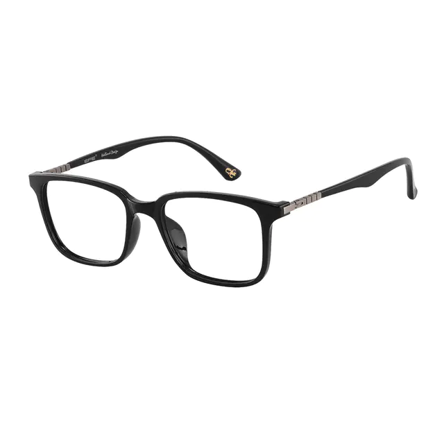 Rectangle Black Eyeglasses