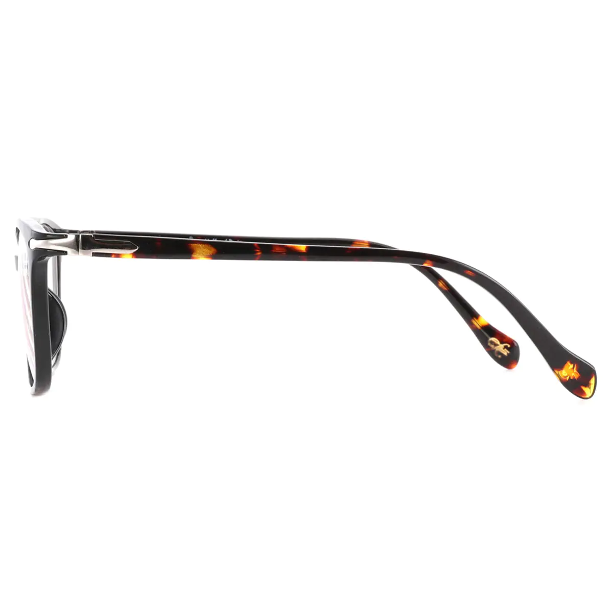 Oval Black Reading Glasses