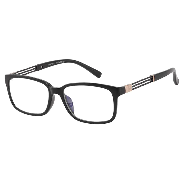 Rectangle Black Eyeglasses