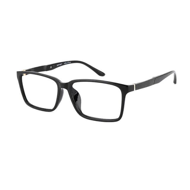 Rectangle Black Eyeglasses