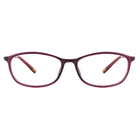 Oval Black Reading Glasses