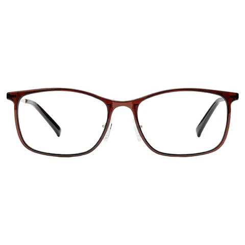 Rectangle Brown Reading Glasses