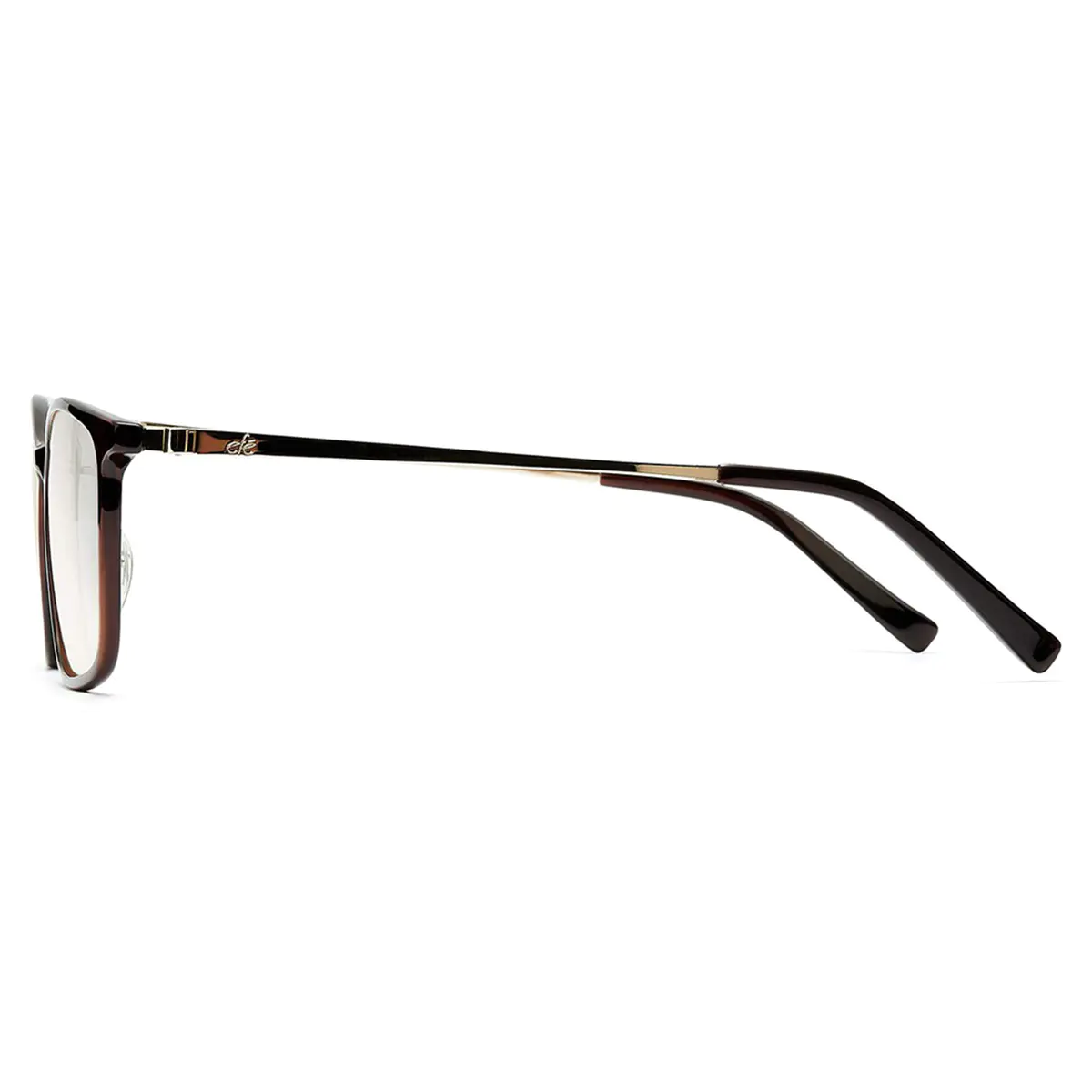 Rectangle Brown Reading Glasses