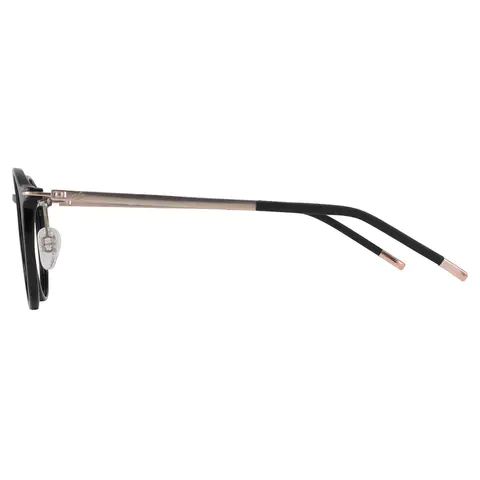 Round Black Eyeglasses