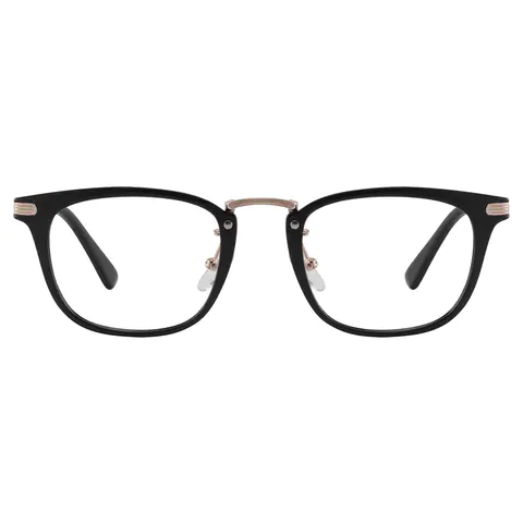 Square Black Eyeglasses