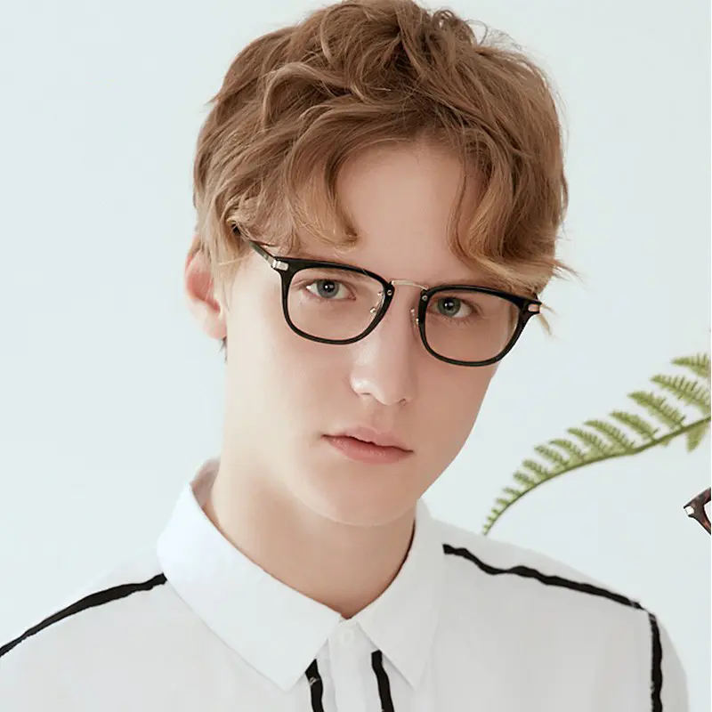 Square Black Eyeglasses