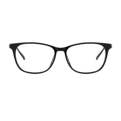Oval Black Eyeglasses