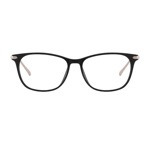 Oval Black Eyeglasses