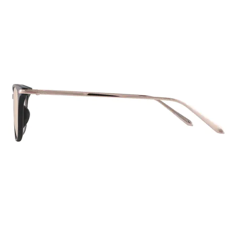 Oval Black Eyeglasses