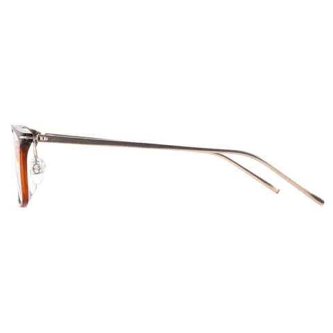Rectangle Brown Eyeglasses