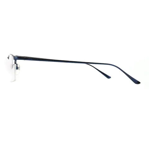 Rectangle Blue Eyeglasses