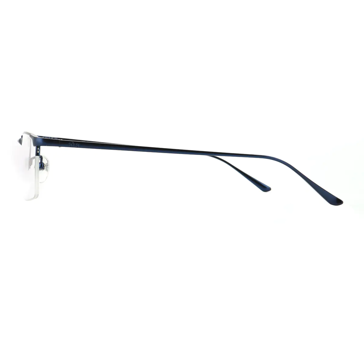 Rectangle Blue Eyeglasses