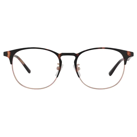 Oval Tortoiseshell Gold Reading Glasses