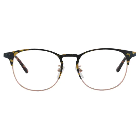 Oval Lemon Tortoiseshell Eyeglasses