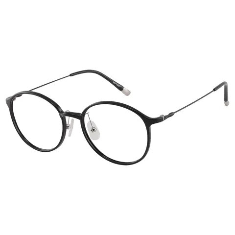 Round Black Reading Glasses