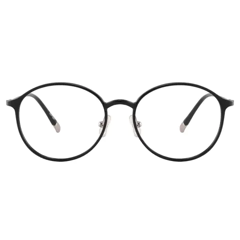 Round Black Reading Glasses