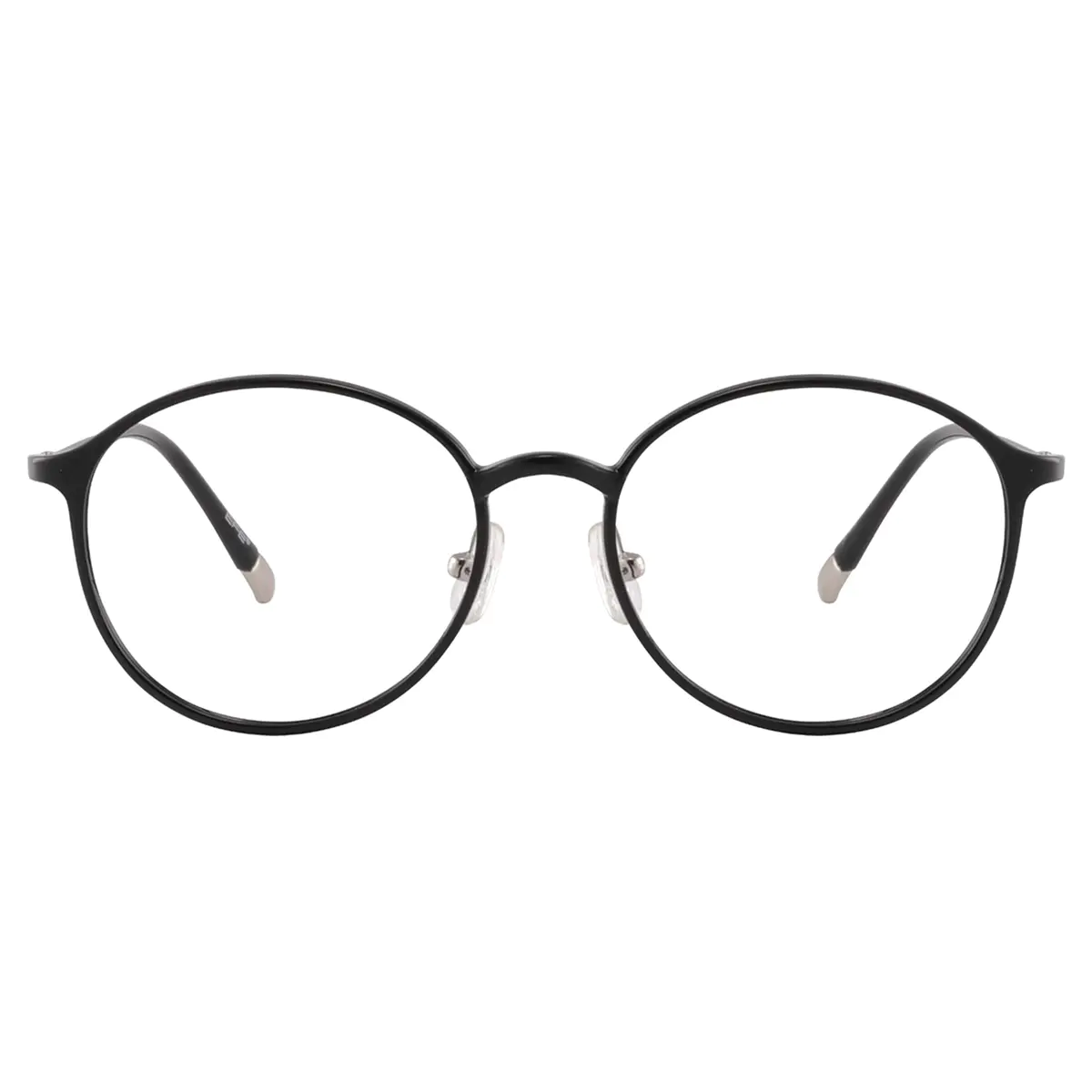 Round Black Reading Glasses