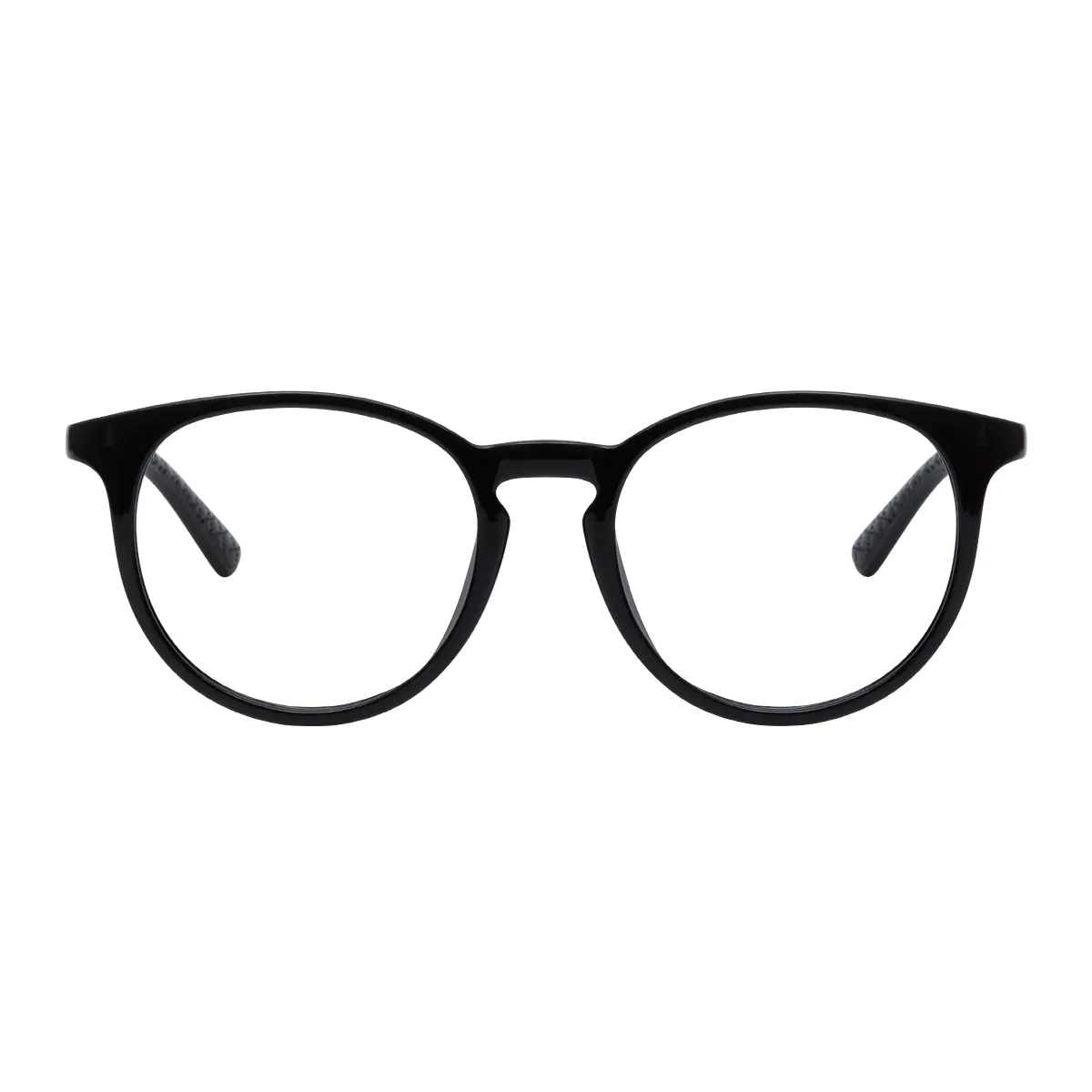 Round Black Eyeglasses