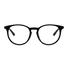 Round Black Eyeglasses