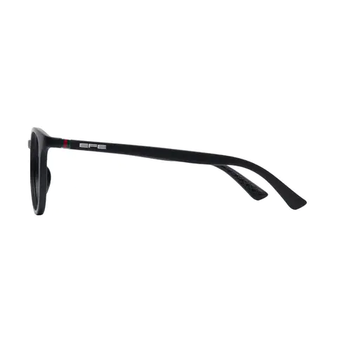 Round Matte Black Eyeglasses