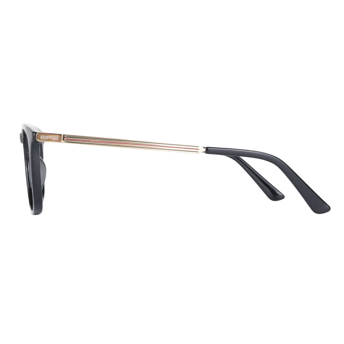 Oval Black Eyeglasses