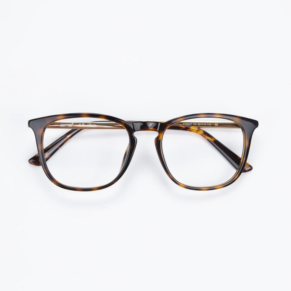 Oval Tortoiseshell Eyeglasses
