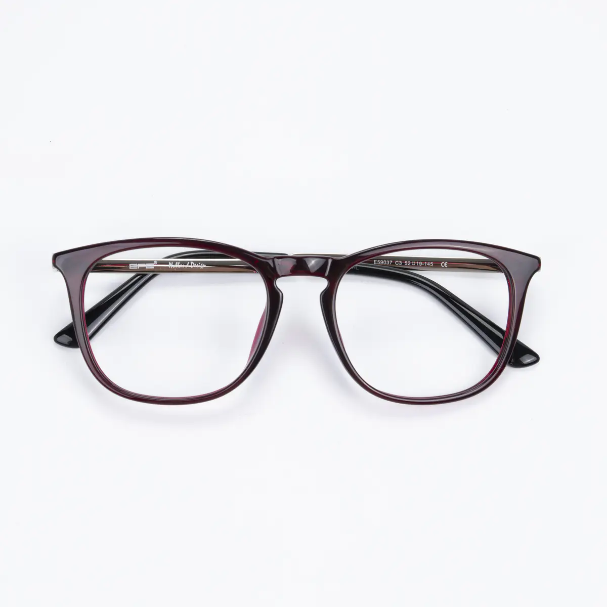 Oval Wine Eyeglasses
