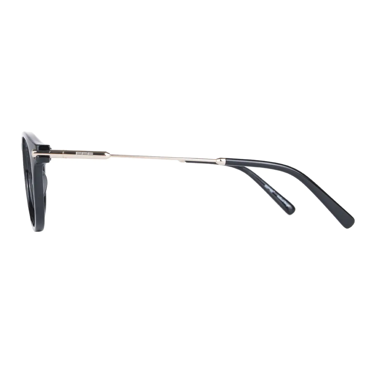 Round Black Eyeglasses