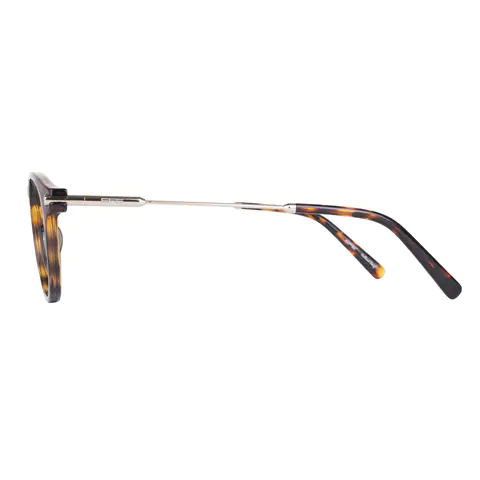 Round Tortoiseshell Eyeglasses