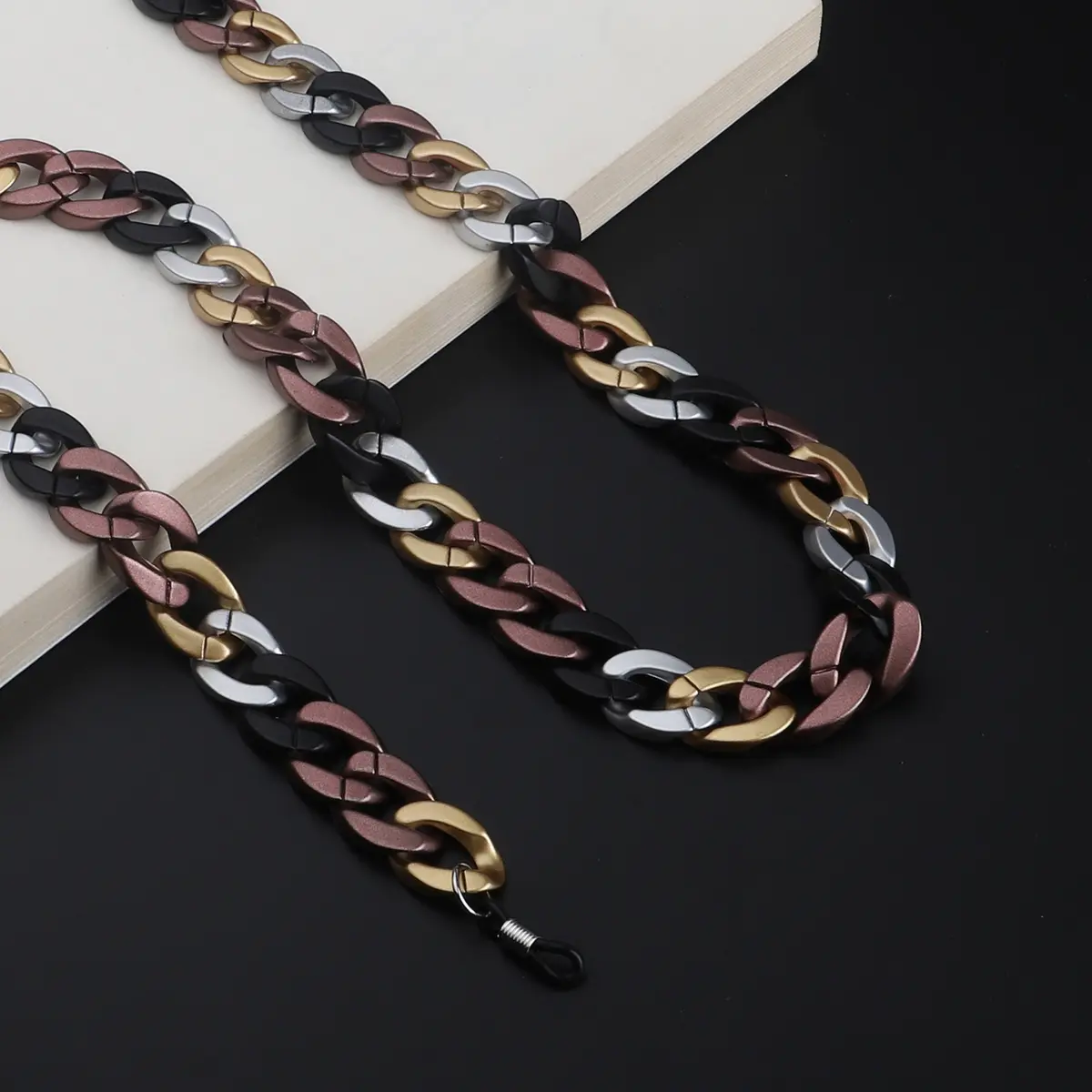 Gold-Silver eyeglasses chain
