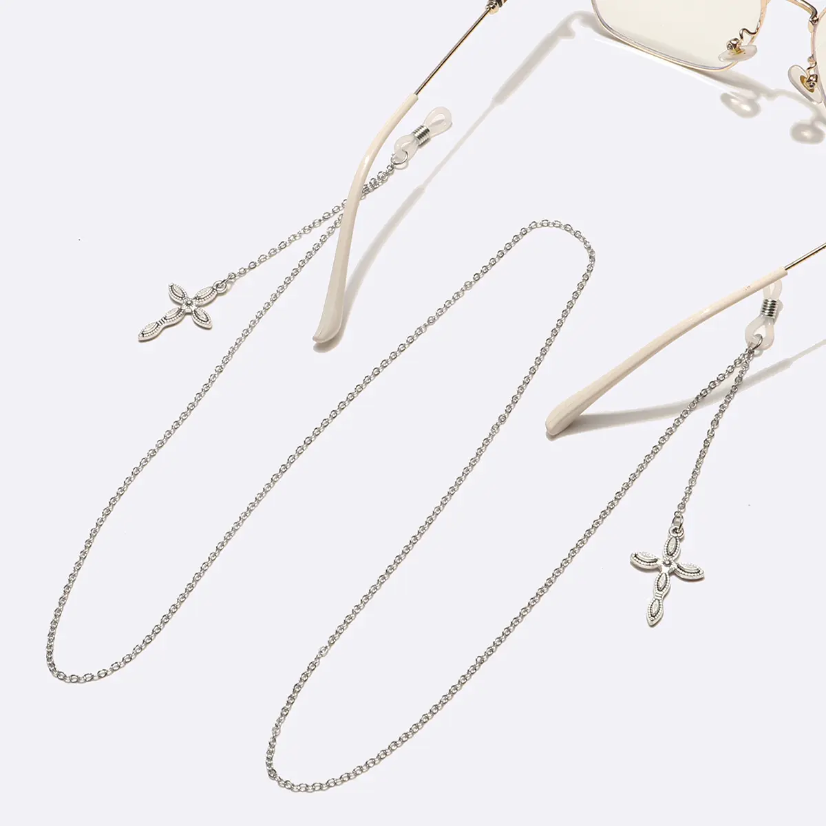 Silver  eyeglasses