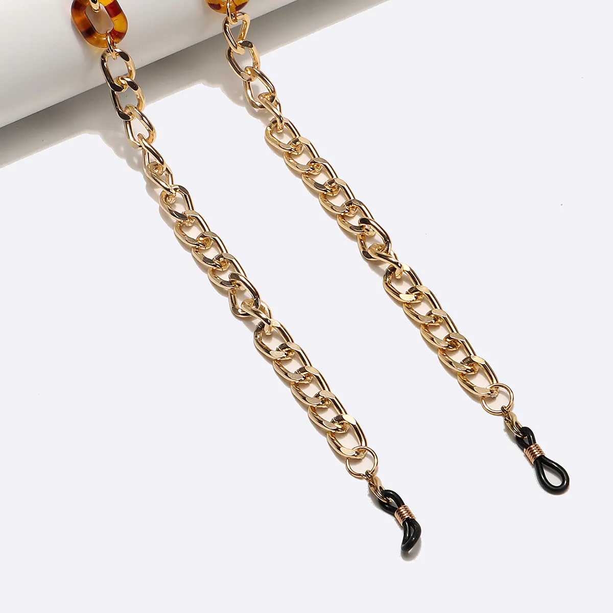 Gold-Tortoiseshell Glasses Chain