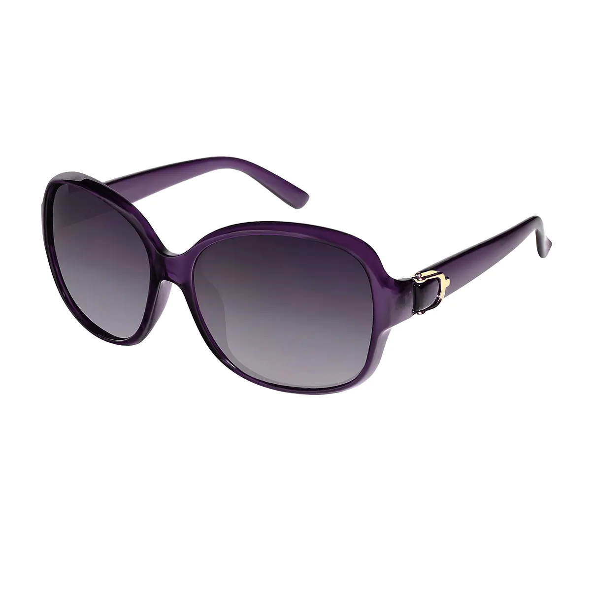 Square Purple Sunglasses