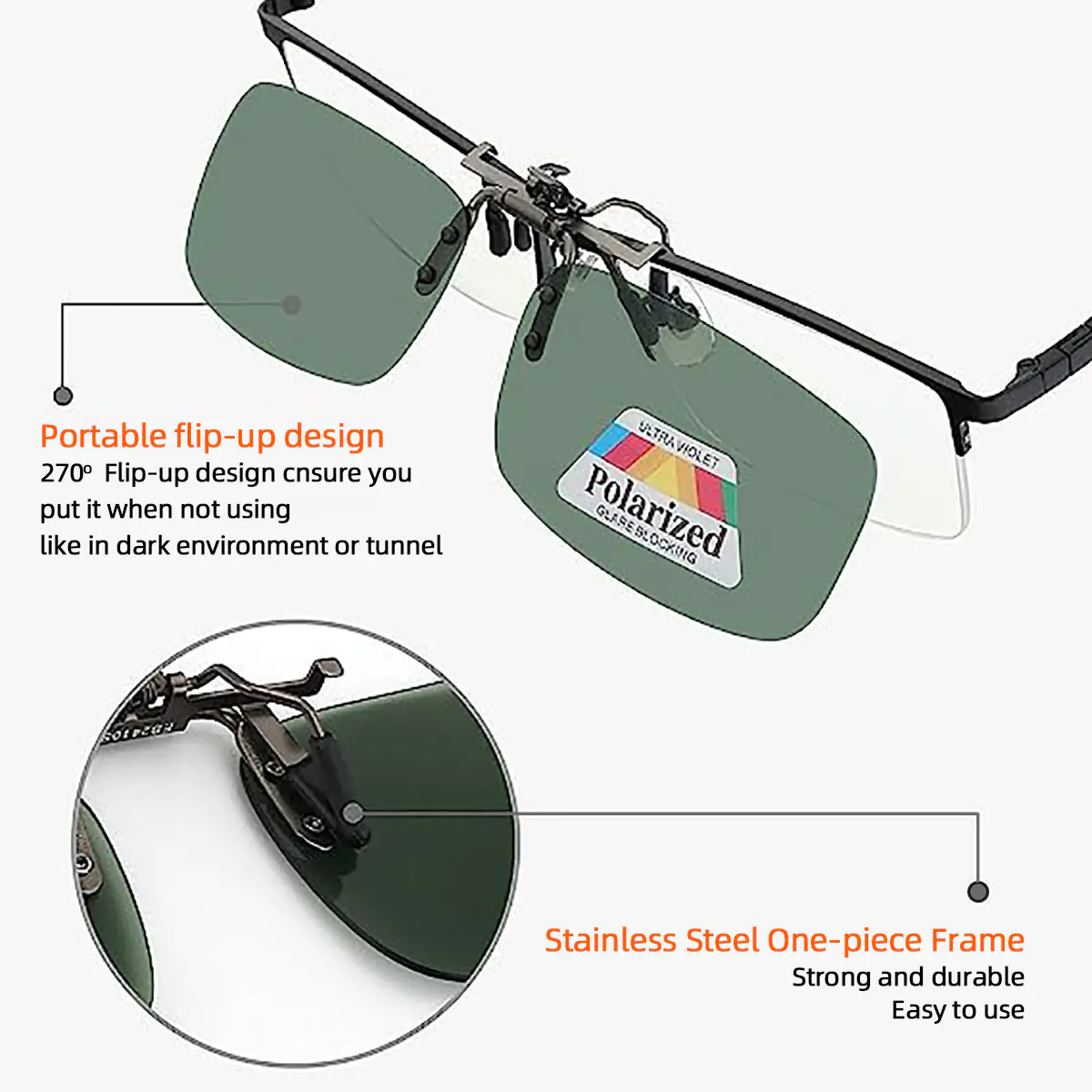  Dark Green Eyeglasses